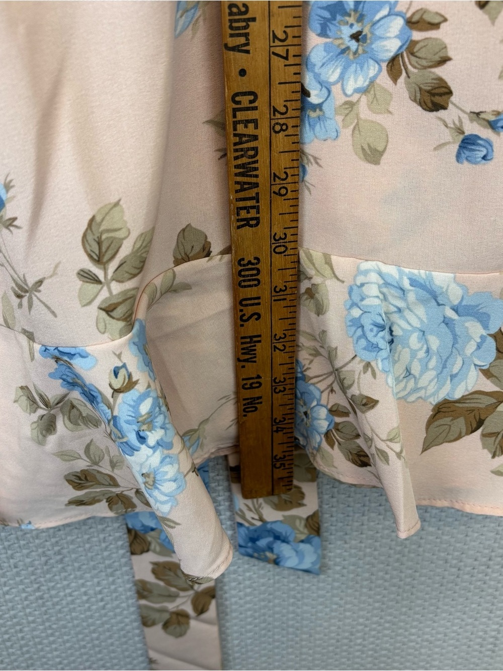 Birdy Grey Kenny Ruffle Tie Robe Floral Le Fleur M/L Bridesmaid Dressing Gown - Picture 10 of 10
